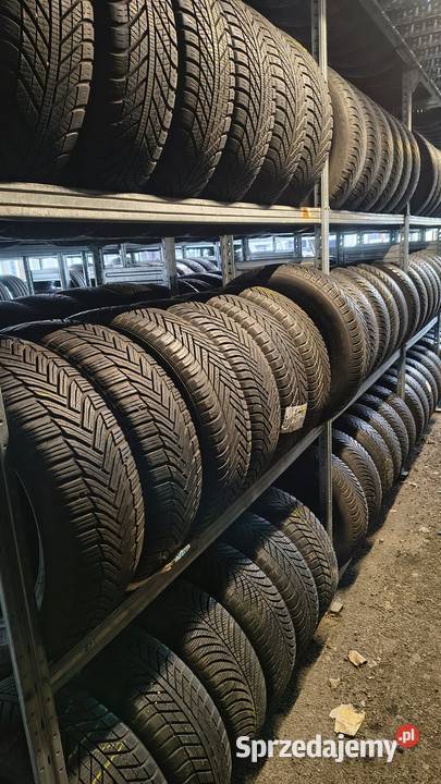 Opony używane 21555R16 Wyprzedaż łódzkie Sulejów