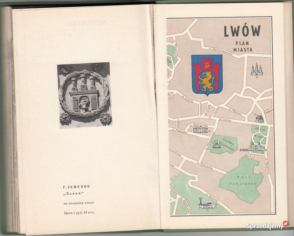 Książka Lwów Rok wydania 1972