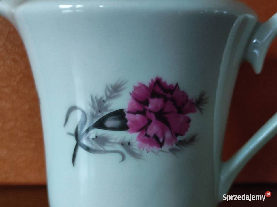 Stary mlecznik porcelanowy Ćmielów z lat 50tych