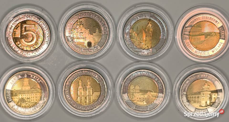 5 8 monet okolicznościowych z serii Odkryj Lębork