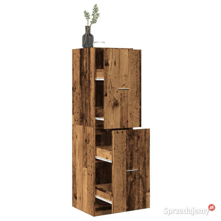 Szafka apteczna stare drewno 40x41x1445 Warszawa