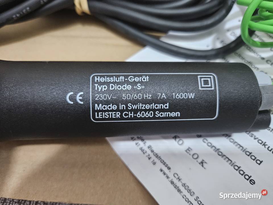 Leister Diode S ochrona grzalki Pozostałe Jastrzębie-Zdrój