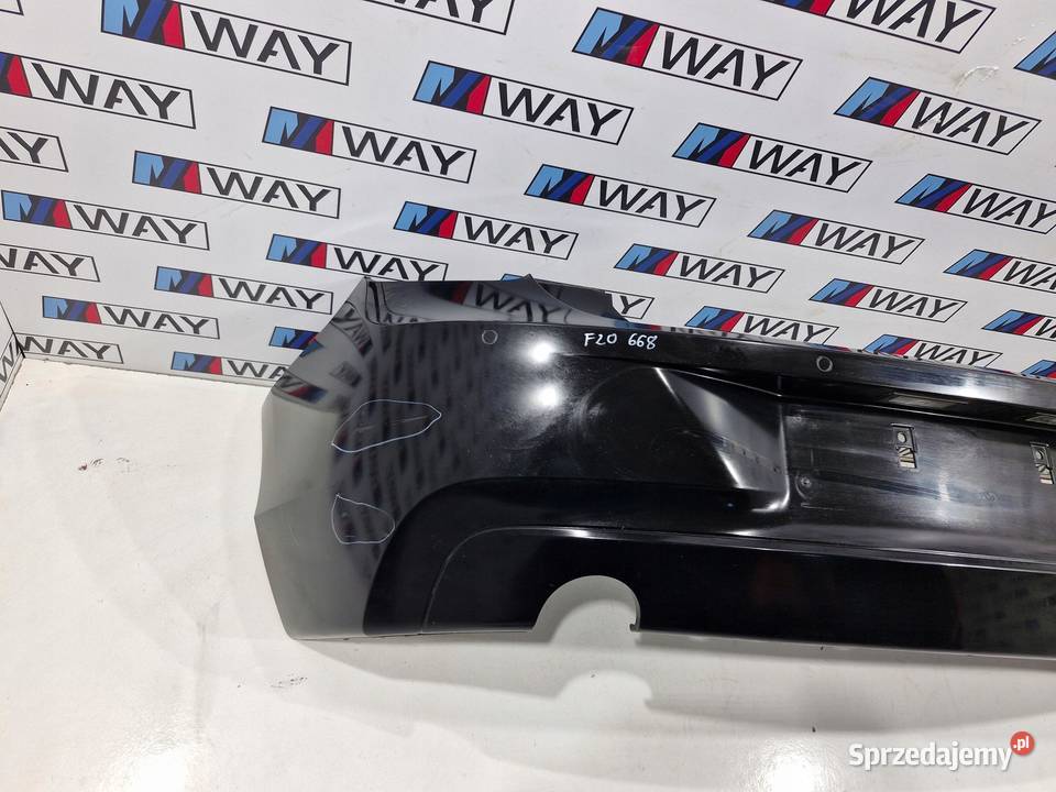 BMW F20 F21 ZDERZAK TYŁ TYLNY 4 PDC ORYGINAŁ 668