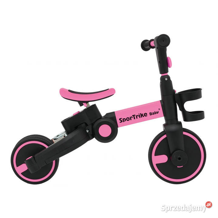 Rowerek Happy Bike 3w1 Sportrike Różowy Siedlce