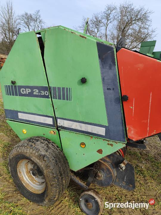 Prasa Deutz fahr gp 230 welger rp 12 transport mazowieckie