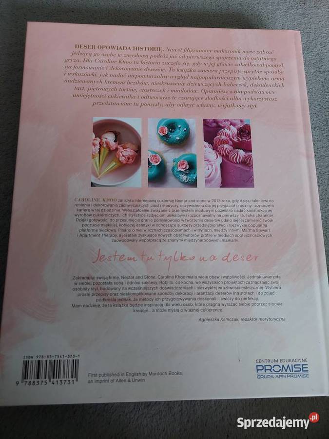 Książka Jestem tu na deser Łódź