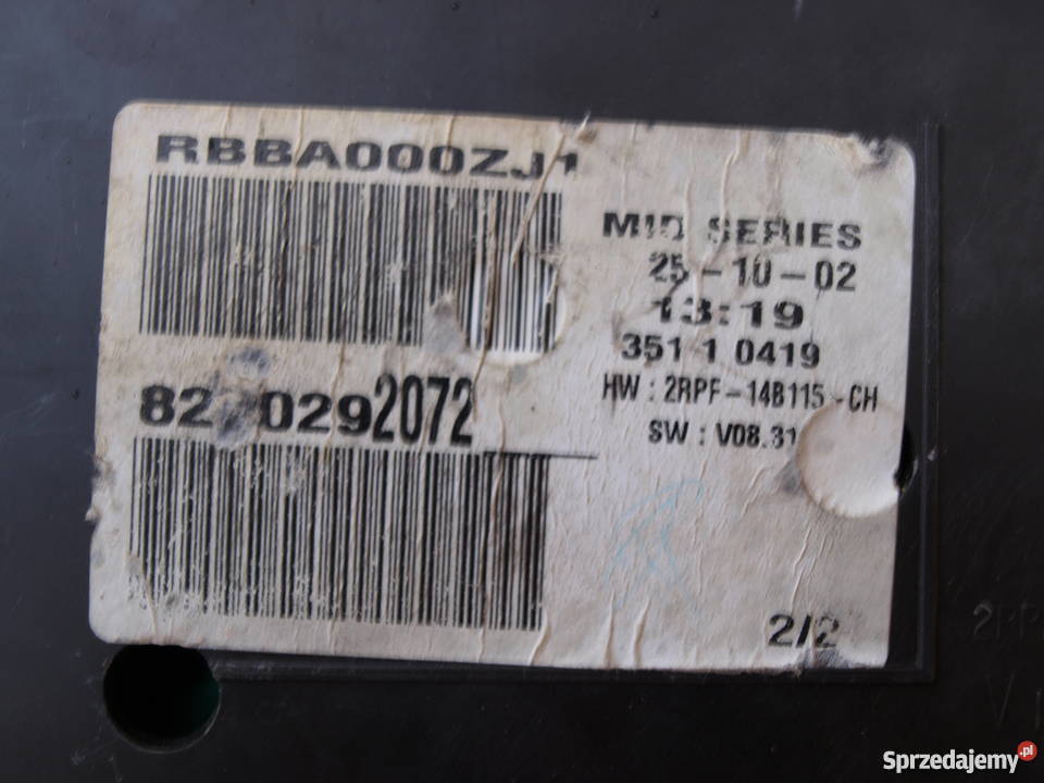 Renault Megane II Licznik do benzyny Europa Kalisz