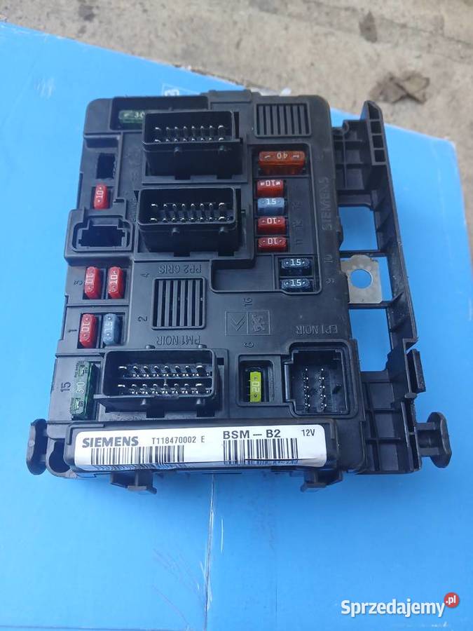 Skrzynka bezpieczników BSM b2 berlingo partner Wola Uhruska sprzedam