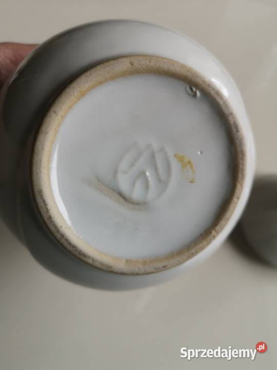 Bomboniera puzderko porcelanowa vintage Toruń