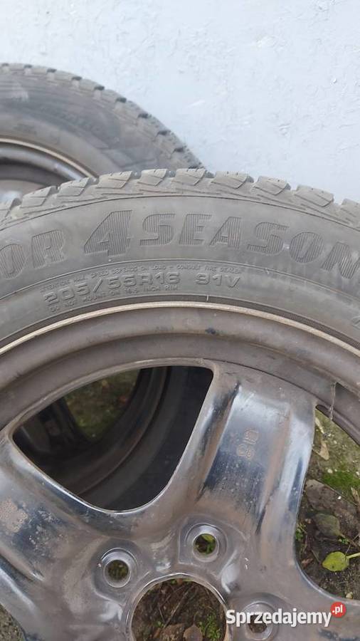 Koła Opel 16 5x110 opony całoroczne GOODYEAR kujawsko-pomorskie Bydgoszcz