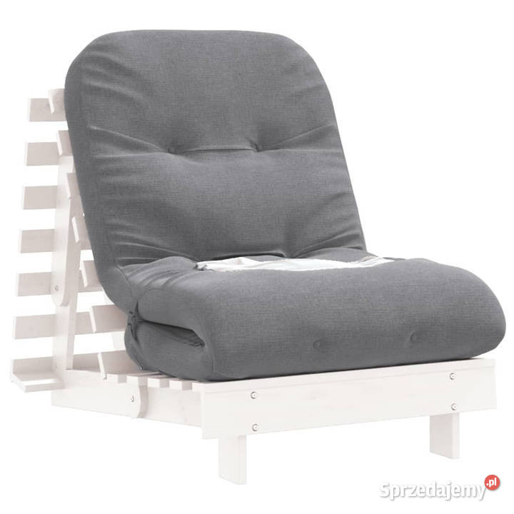Sofa rozkładana futon z materacem biała mazowieckie Warszawa