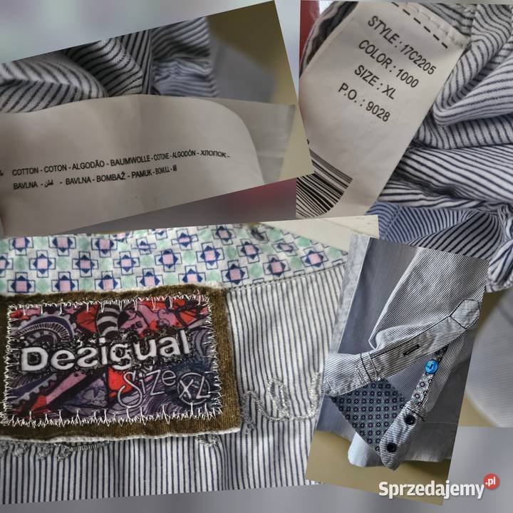 Koszula Desigual rozmiar XL z dekoltem Lublin sprzedam