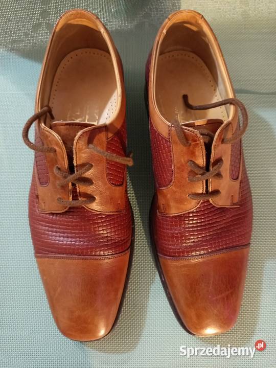Skórzane buty męskie oryginalne angielskiej 27cm mazowieckie Warszawa