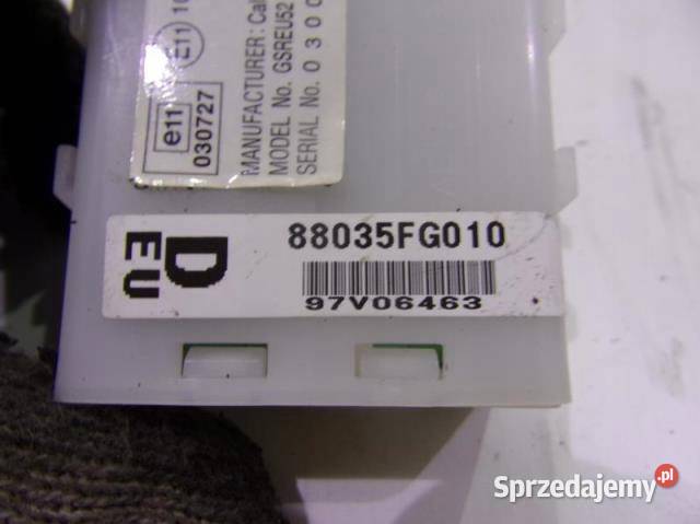 88035FG010 MODUŁ STEROWNIK SUBARU OUTBACK 09 osobowe