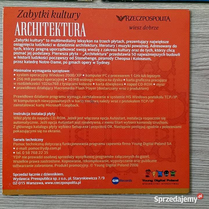 Płyty edukacyjne Rzeczpospolita Majowie Kanion Kraków