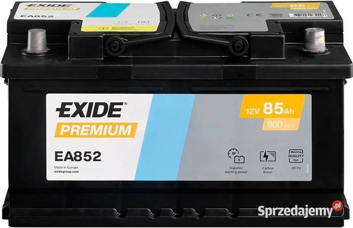 Akumulator 85Ah 800A Exide Premium P Ostrowiec Świętokrzyski