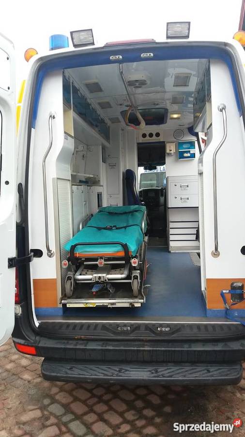 Ambulans karetka Mercedes Sprinter 319 v6 190 Biskupiec-Kolonia Druga