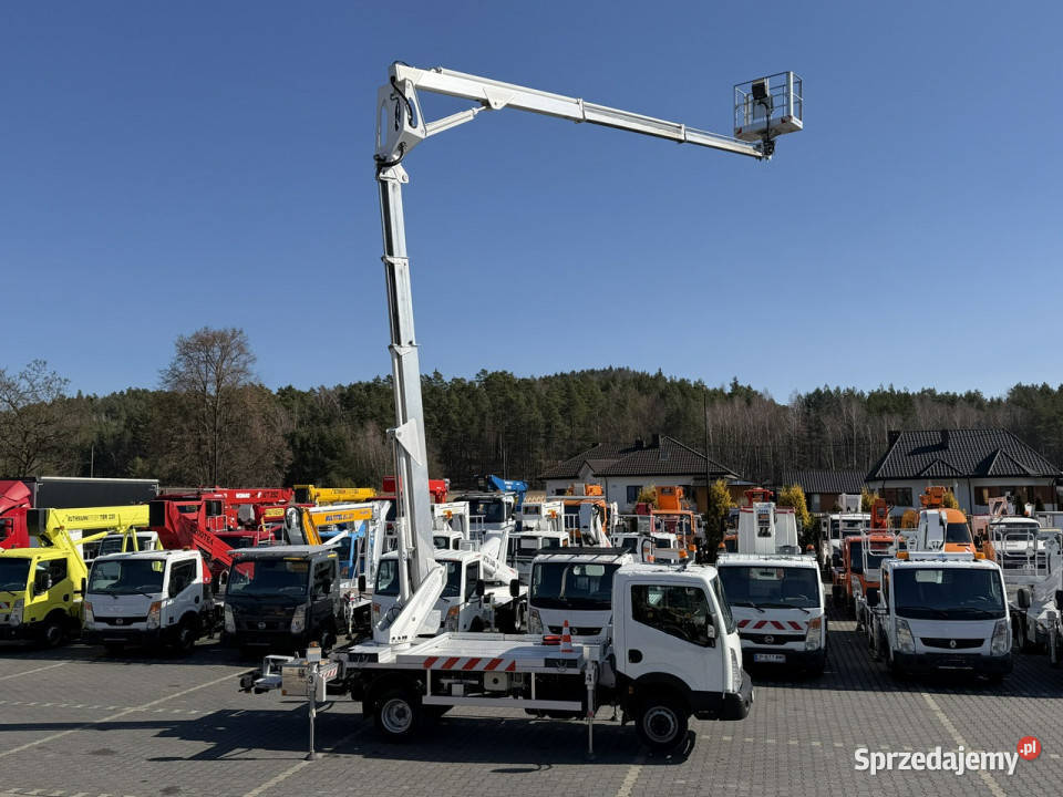 Nissan Cabstar Podnośnik Koszowy Zwyżka Multitel świętokrzyskie Widełki