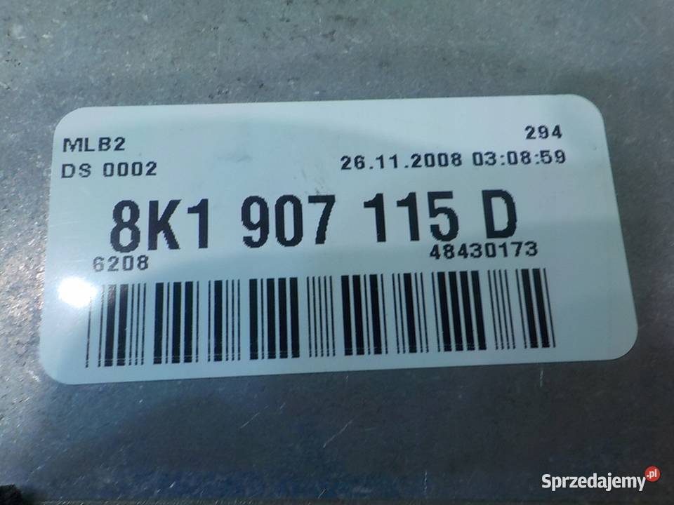 AUDI A4 B8 SLINE 18 TFSI 08r SEDAN sterownik