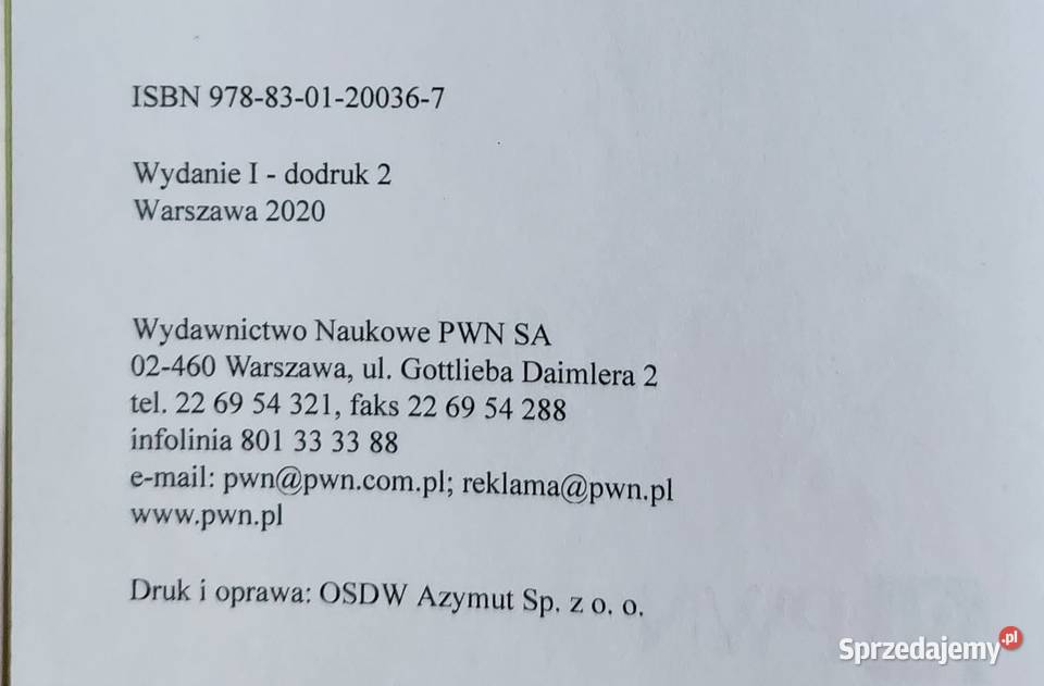 Mikrobiologia PWN Jadwiga Baj Warszawa