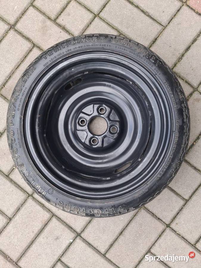AUDI VOLKSWAGEN KOŁO DOJAZDOWE 4x100 opona łódzkie