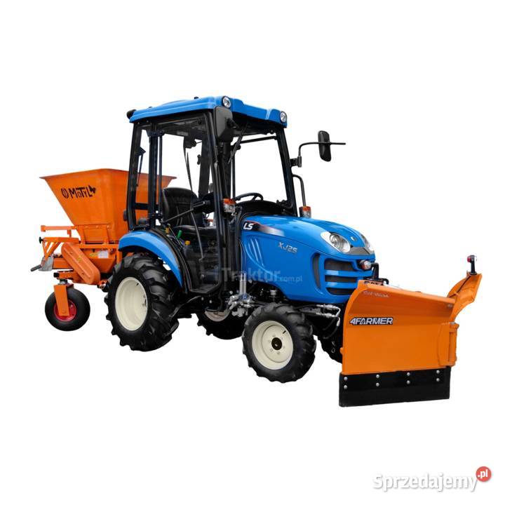 LS Tractor XJ25 MEC 4x4 244 CAB pług do śniegu podkarpackie Tajęcina