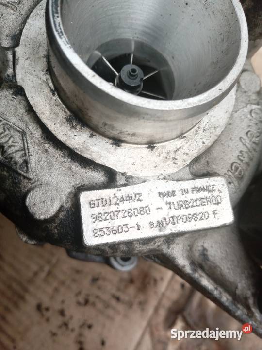 Turbosprężarka peugeot 15 blue hdi Konin