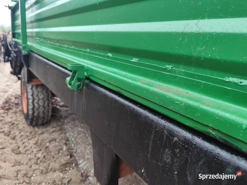 Rozrzutnik obornika Dwuosiowy czarna białostocka Stara Kornica