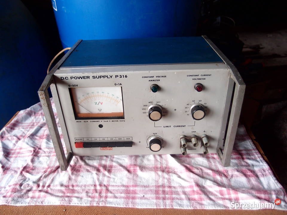 Zasilacz napięcia 050V 01A Regulator napięcia