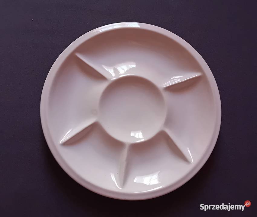 Porcelitowa patera kabaret Pruszków PRL