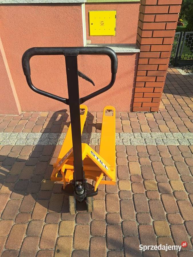 Paleciak wózek paletowy ręczny podwójne rolki Syców