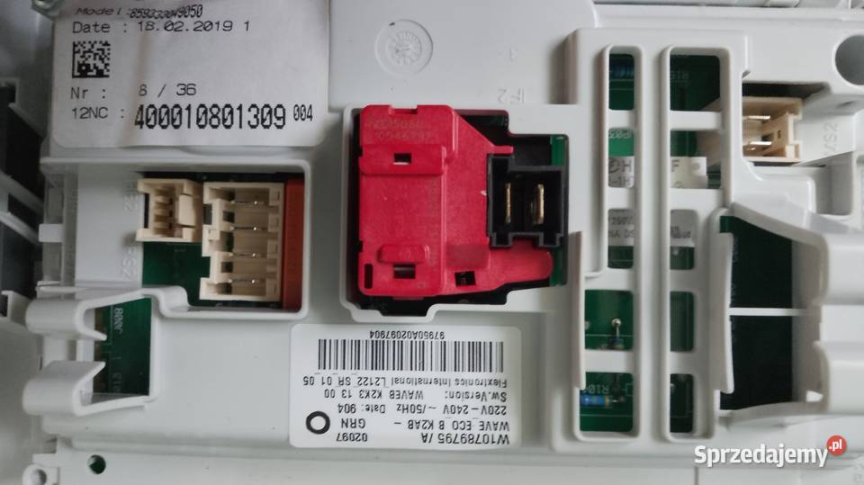 Części pralka Whirlpool TDLR 60220 Płock
