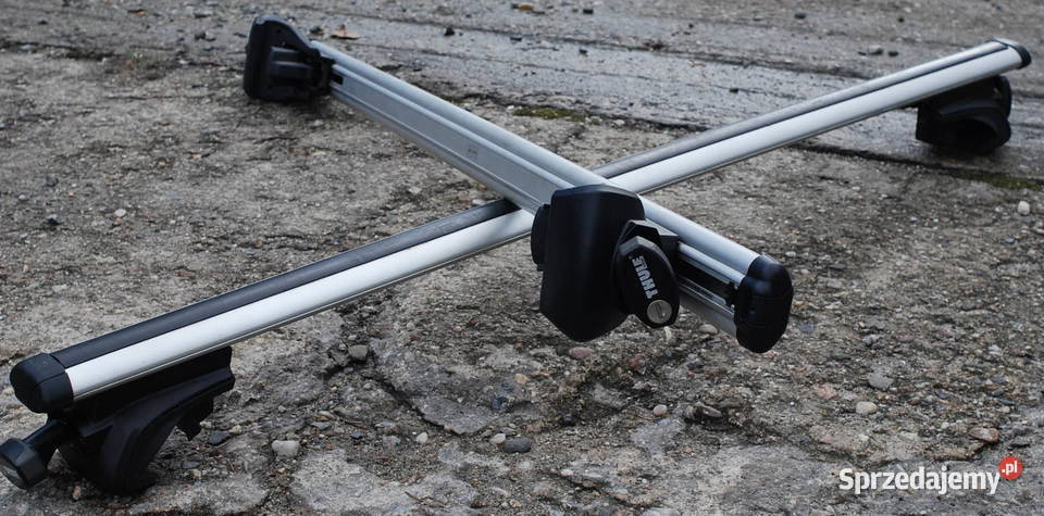 Thule aluminiowy bagażnik dachowytyp Aero do Zabrze sprzedam