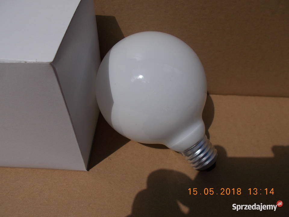 Zwykła żarówka KULA Glob Globe G95 60W Wwa mazowieckie Warszawa