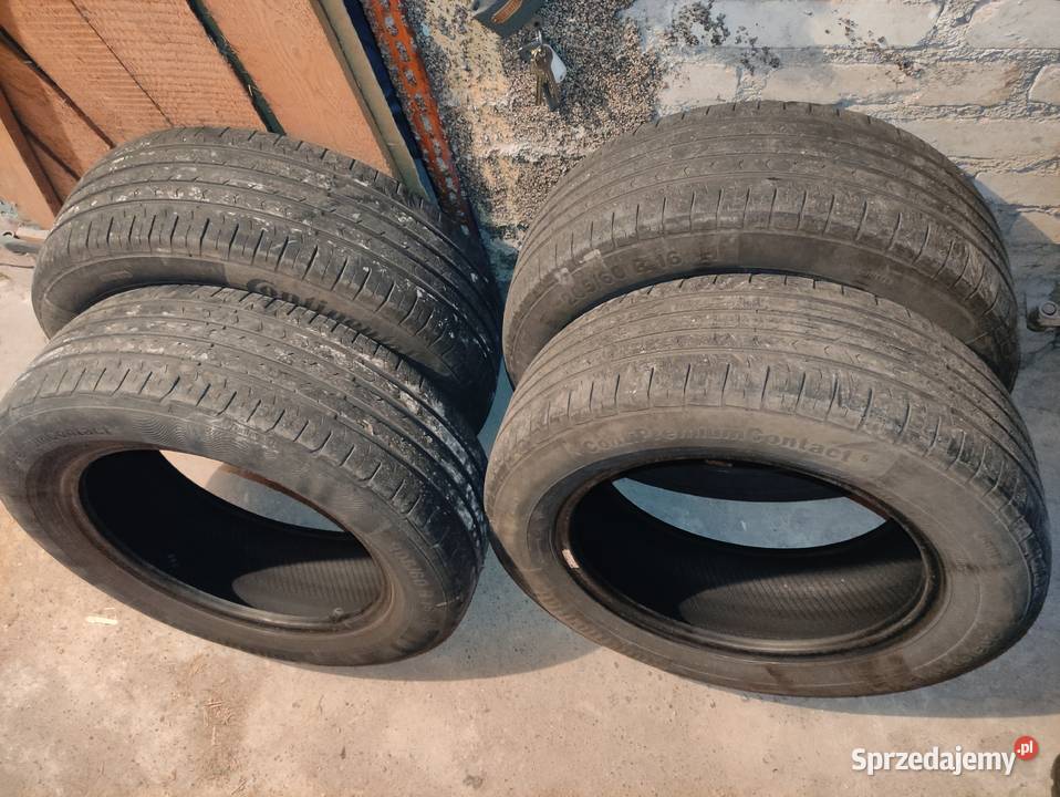 Komplet opon letnich Continental 20560 R16 Opony i felgi podlaskie Białystok