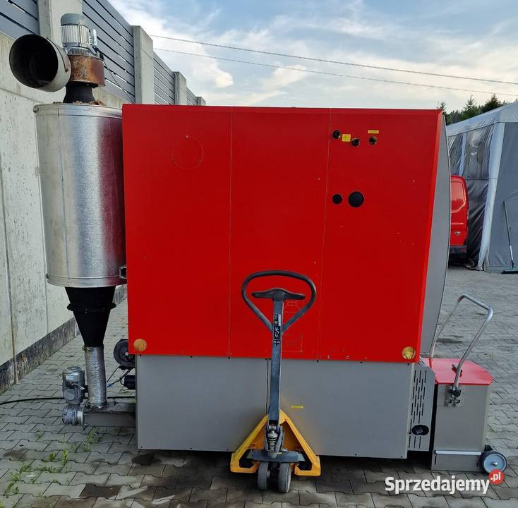 Piec Hargassner 200kw zrębka zrębki trocina Poręba Wielka sprzedam