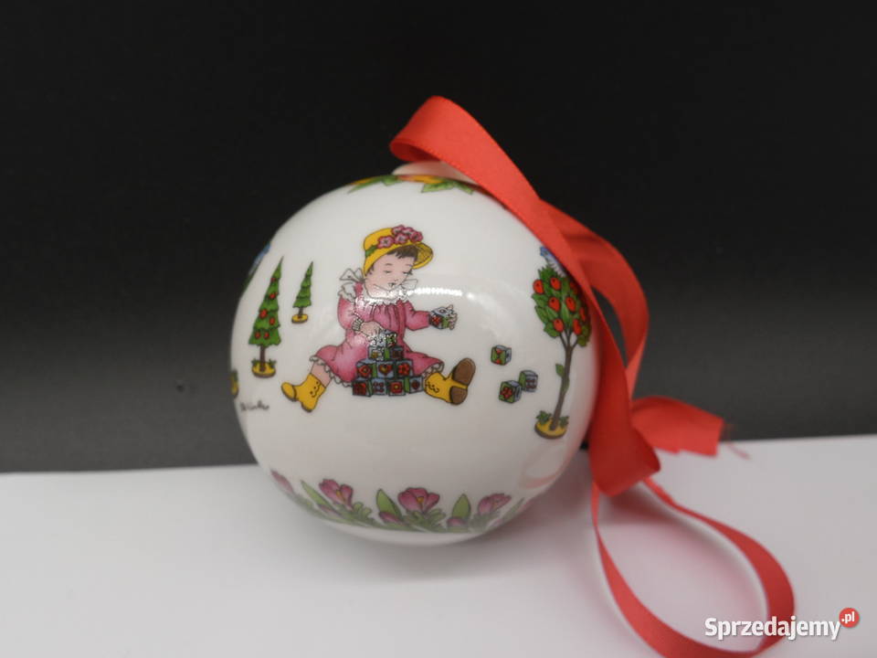 Hutschenreuther Bombka bożonarodzeniowa 1993 Raszków
