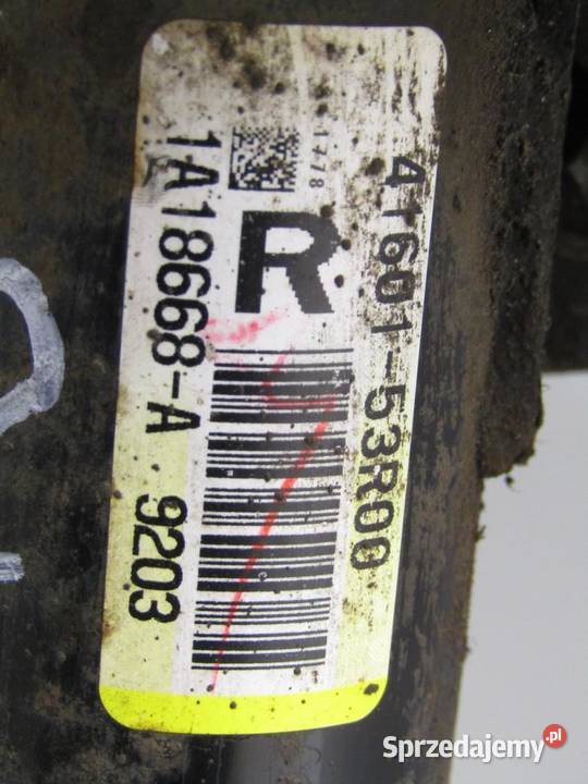 ZWROTNICA PRAWA MCPHERSON PRAWY PRZÓD 10 B Zawieszenie i amortyzacja