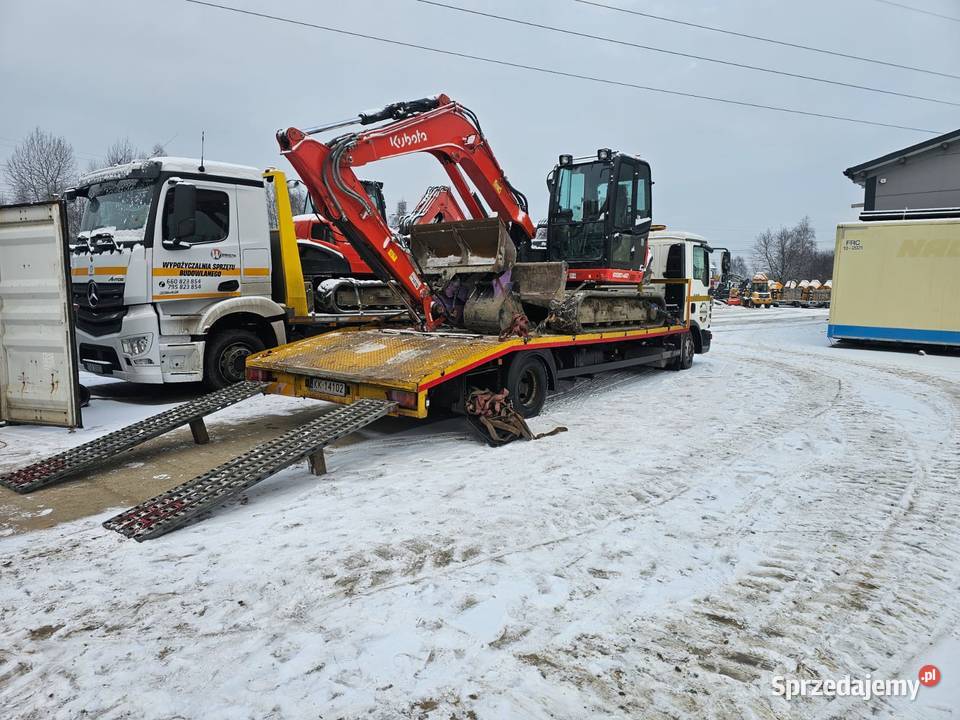 Wynajem koparka z operatorem Kraków