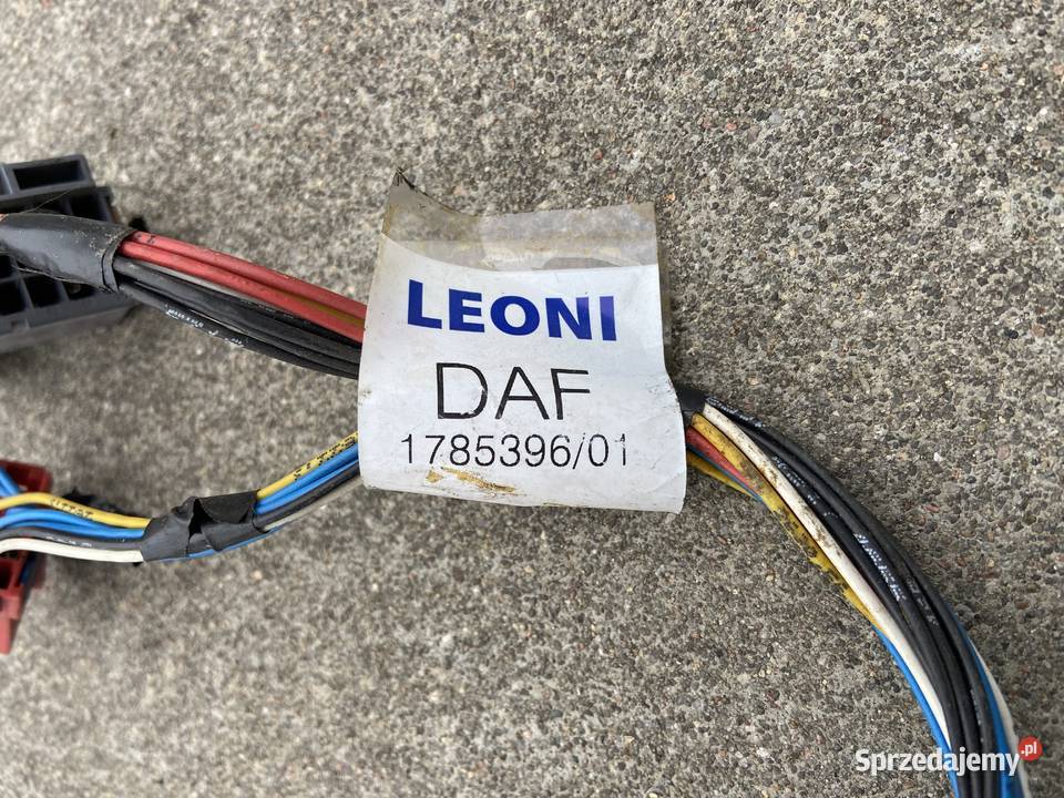 Instalacja Elektryczna Deska Konsola Daf 1736967 Maszewo