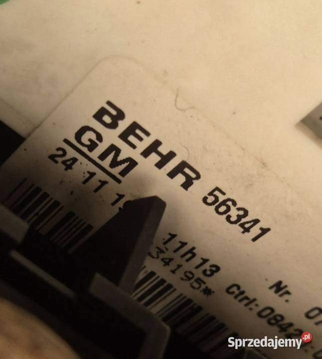 RAMKA PANEL STEROWANIA NAWIEWU KLIMATYZACJI OPEL Panele sterowania, przełączniki Działoszyce