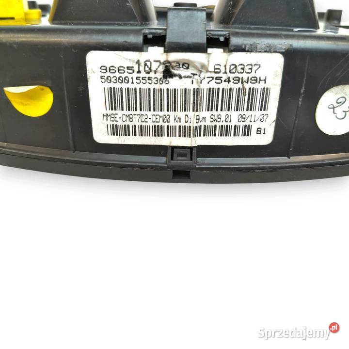 LICZNIK ZEGARY 9665107980 Peugeot 308 16 16V VTI osobowe