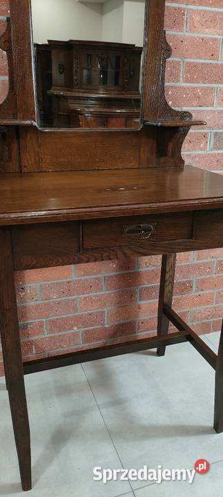 Piękna toaletka dębowa Łagów