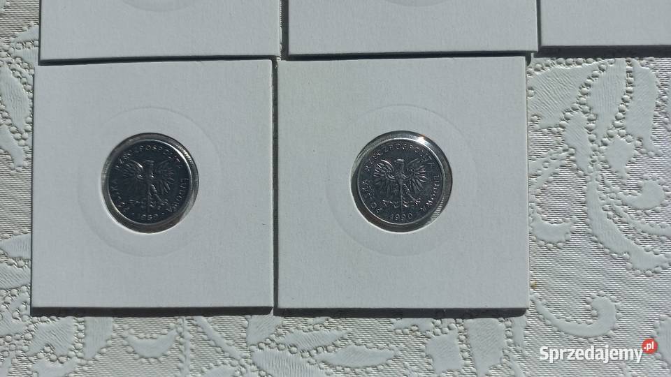 2 złote PRL wszystkie roczniki mosiężne i 2