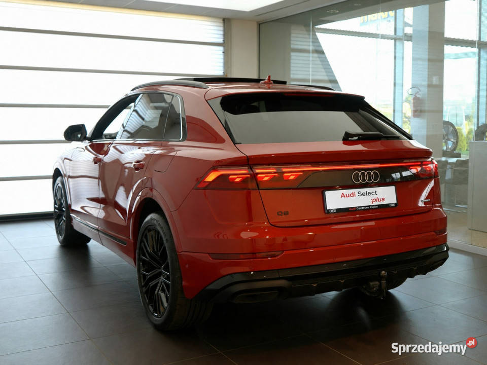 Audi Q8 60TFSIe 490 Sline BO MatrixHD Kamery360 Kielce