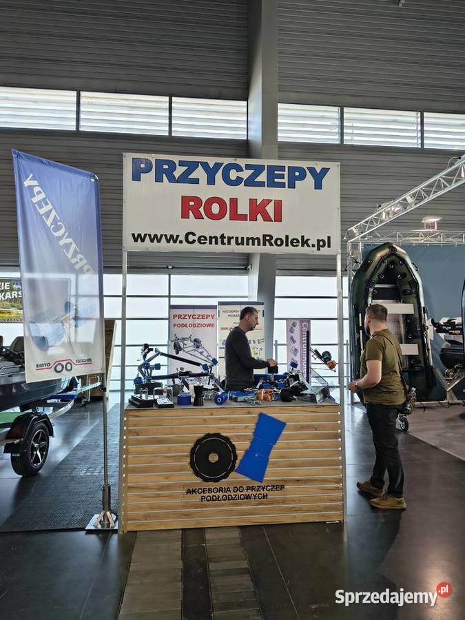 Przyczepa pod pontonWersja Luxfelgi i lakier Plewiska