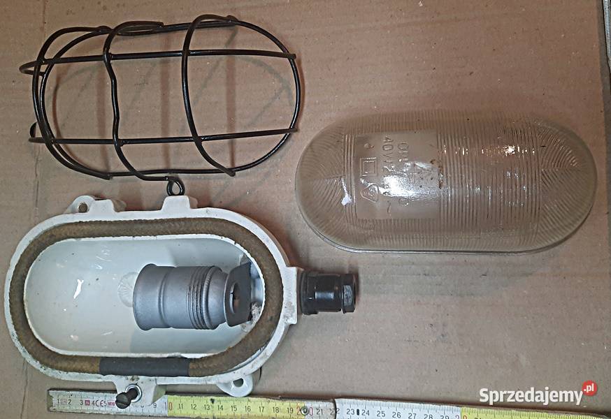 Lampa hermetyczna kanałowa OPKK 40 gwint E 27 Ostrów Wielkopolski sprzedam
