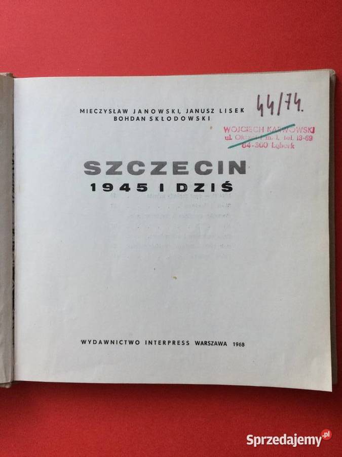 373 Szczecin 1945 I Dziś