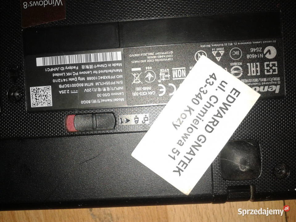 Nie uzywany laptop lenowo Kęty