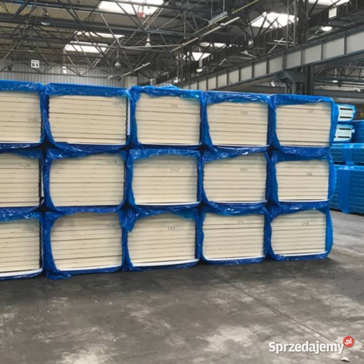 Warstwowa płyta 40mm ściana Do budowy hali wielkopolskie Puszczykowo